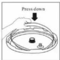 Press down