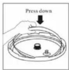 Press down