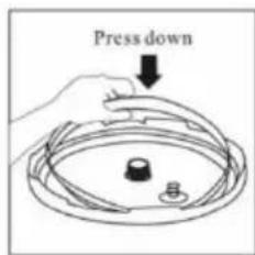 Press down