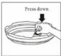 Press down