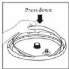 Press down