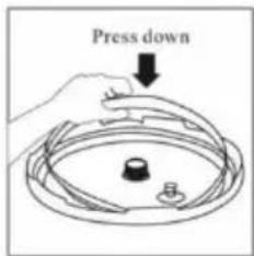 Press down