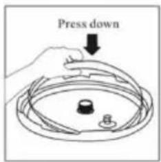 Press down