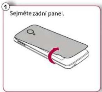 Sejměte zadní panel.