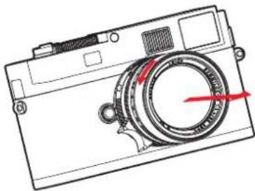 LEICA M Monochrom - ABNEHMEN EINES OBJEKTIVS - 1
