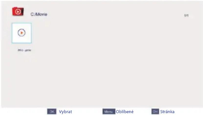 C:/Movie (MV) - grie 1/1 OK Vybrat Menu Oblíbené CH Stránka