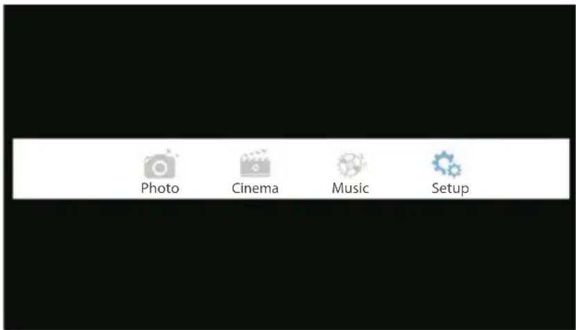 Photo Cinema Music Setup