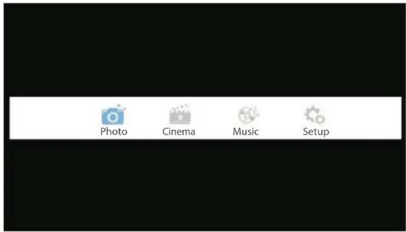 Photo Cinema Music Setup