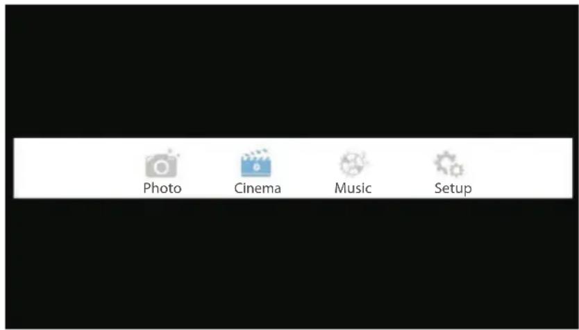 Photo Cinema Music Setup