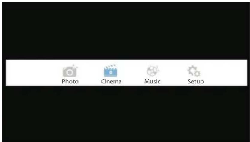 Photo Cinema Music Setup