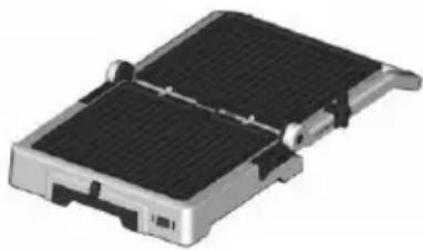 ECG KG 300 deluxe - Verwendung als Kontakt- oder Paninigrill - 1