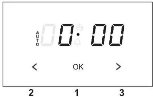 AUTO 0:00 < OK > 2 1 3