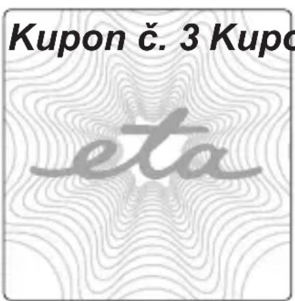 Kupon č. 3 Kupo eta
