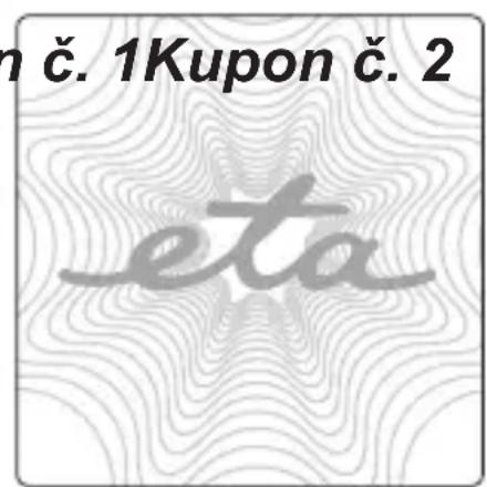 Eta Bruno - Záznamy o záručních opravách • Záznamy o záručných opravách - 2