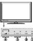 HITACHI 32HYC01 - Um das TV-Gerät einzuschalten (je nach Modell) - 1
