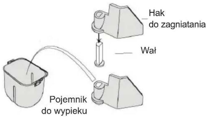 Hak do zagniatania Wat Pojemnik do wypieku
