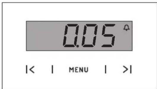0.05 |< | MENU | >|