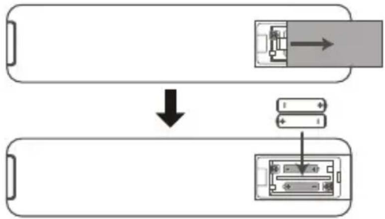 BLAUPUNKT SB200BT - Battery installation for remote control - 1