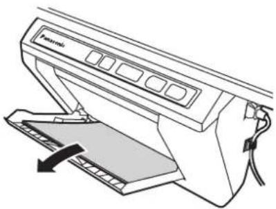 Diagram of a portable electronic device with a slide and control panel, no text or symbols present