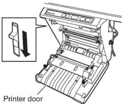 Printer door