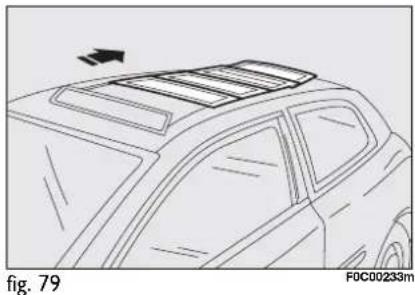 FIAT Stilo (2010) - GLASS BLADES OPENING (knob turning clockwise) - 1