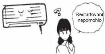 B Restartování nepomohlo