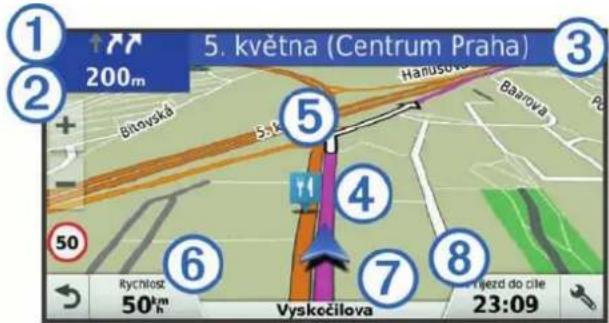 1 200m 5. května (Centrum Praha) 3 Bnovská Hanúšová Baňova 5-2 4 6 50 Rychnost 50km Vyskečilova 7 8 Přezd do cile 23:09