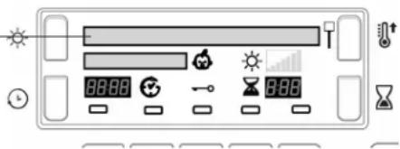 HOTPOINT FTCD 87B 6H (EU) - Programválasztás és kijelző - 1