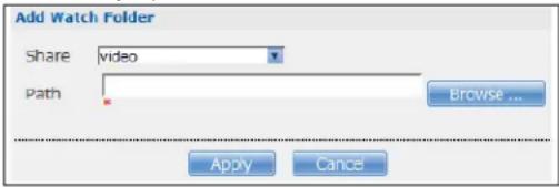 ZYXEL NAS520-4T - FTP Uploadr Preferences Screen - 2