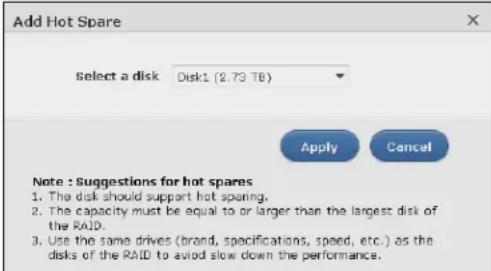 ZYXEL NAS520-4T - Expand Volumes or Disk Groups - 3