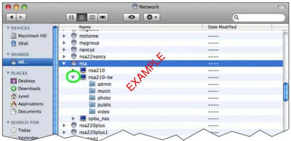 Network Name Date Modified mshome ---- mygroup ---- nancyz ---- nsa22nancy ---- nsa ---- nsa210 ---- nsa210-tw ---- admin ---- music ---- photo ---- public ---- video ---- spbu_nas ---- nsa220plus ---- nsa220plus1 ---- All... PLACES Desktop ---- Downloads ---- zyxel ---- Applications ---- Documents ---- SEARCH FOR ---- Today ---- Yesterday ----