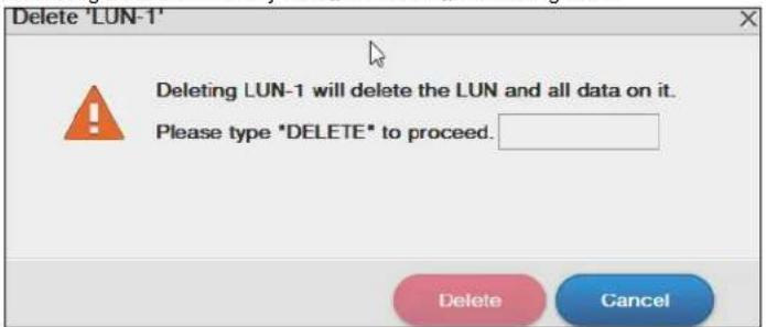 ZYXEL NAS520-4T - iSCSI LUNs Screens - 3
