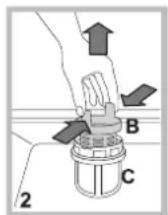 BAUKNECHT GCI 826 - Čištění filtrů - 2