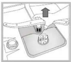 BAUKNECHT GCI 826 - Cleaning the spray arms - 2