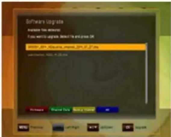 BENsat 290IR-PVR - Aktualizacia softvéru - 1
