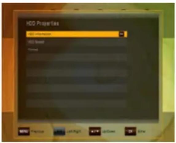 BENsat 290IR-PVR - HDD vlastnosti - 1