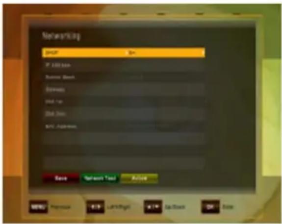 Networking SNAP 3 pm IP: 1000 bits Network Breaks Gbpsms USB: up USB: down BPS: 0.000000 Save Network Test Action NEWS Preview USB Left/Right OK Up/Down OK Down
