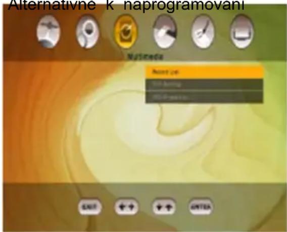 Alternativne k haprogramovani Nutrieda Nutsje Bil. bovup MIL-veva... EXIT + + + + ENTER