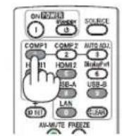 NEC NP-M333XS - Selecting Default Source - 3