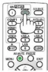 NEC NP-M333XS - To turn off the projector: - 4