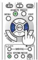 AV-WUTE FREEZE MENU EXIT ENTER D:OOM C:L:K:R E:CO REACTIVE PICTURE