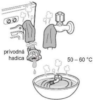 Prívodná hadica 50 – 60 °C