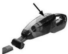 Concept VP-4120 - EMPTYING THE DUST RECEPTACLE - 2