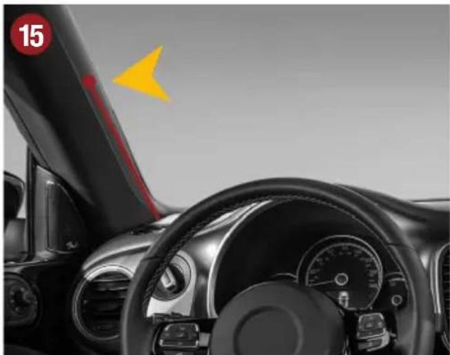 ESX VN620WS - Handbrake connection: - 1