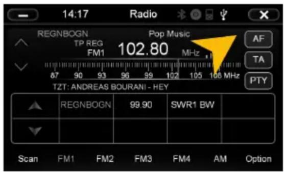 14:17 Radio REGNBOGN TP REG FM1 Pop Music 102.80 MHz 87 90 93 96 99 102 105 106 MHz TZT: ANDREAS BOURANI - HEY AF TA PTY REGNBOGN 99.90 SWR1 BW Scan FM1 FM2 FM3 FM4 AM Option