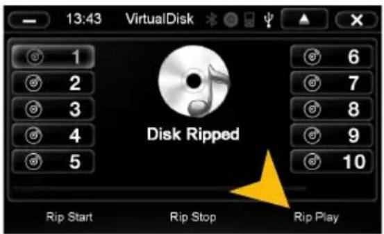 13:43 VirtualDisk Disk Ripped Rip Start Rip Stop Rip Play