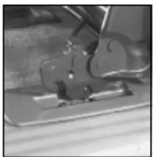 Close-up of a mechanical component with no visible text or symbols