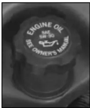 ENGINE OIL SEE OWNET'S MARKET SAE BHI-30