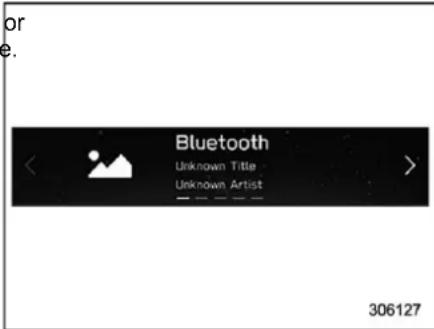 or e. Bluetooth Unknown Title Unknown Artist 306127