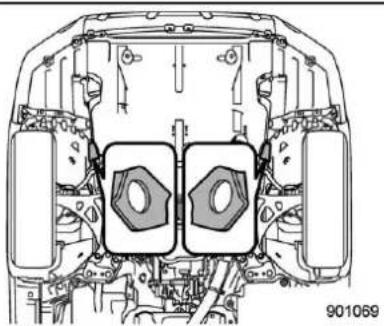 SUBARU Legacy (2003) - CAUTION - 1